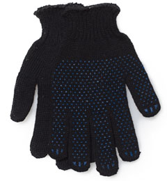 Теплые зимние шерстяные рабочие перчатки